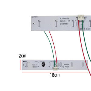 Voor 12V 6-Light Koelkast Strip Emitting Board Voeding Model Voor GR-M2378JRY 18X2Cm Voor Gekoelde Kamers - Product Image 4