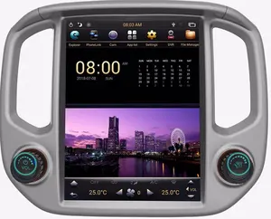 Tesla Screen Android 9.0 System車DVD PlayerためChevrolet Colorado GMC 2014-2018