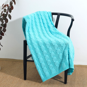 Moderno 100% in poliestere massello in maglia di Raschel coperta nuova torsione Cross-Border monopolio con motivo vegetale copridivano - Product Image 3