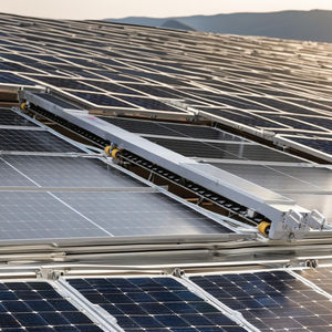 Полностью автоматический фотоэлектрический робот-очиститель, солнечные панели, влажная сухая машина для очистки фотоэлектрических панелей двойного назначения - Product Image 2