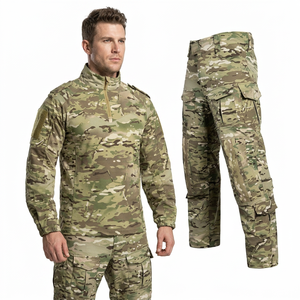 Uniforme táctico Multicam Camo SF40 de nueva moda para hombre, camisa y pantalones transpirables para todas las estaciones, conjunto para actividades al aire libre, venta al por mayor. - Product Image 1