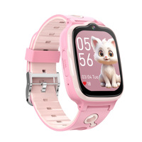 Reloj Inteligente 4G Android con Doble SIM, Cámara, Resistente al Agua, Videollamada, GPS, Reloj Telefónico para Niños con Correa de Silicona