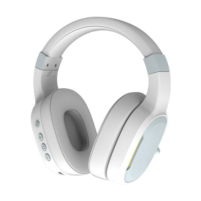 OEM Wholesale Cheap Custom Gaming Headset with Mic Detachable Microphone RGB 2.4G+BT Headset Super Comfortable Silicone Earbuds