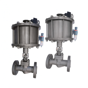 Vannes à clapet pneumatiques COVNA, commande urgente, ANSI DIN JIS, 8 pouces, 12 pouces, CF8, CF8M, vannes à clapet coulissantes à bride à commande pneumatique linéaire - Product Image 2