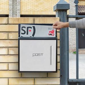 AJF Red Creative Villa Boîte aux lettres murale de type jardin Exportation de commerce électronique transfrontalier vers l'Allemagne - Product Image 5