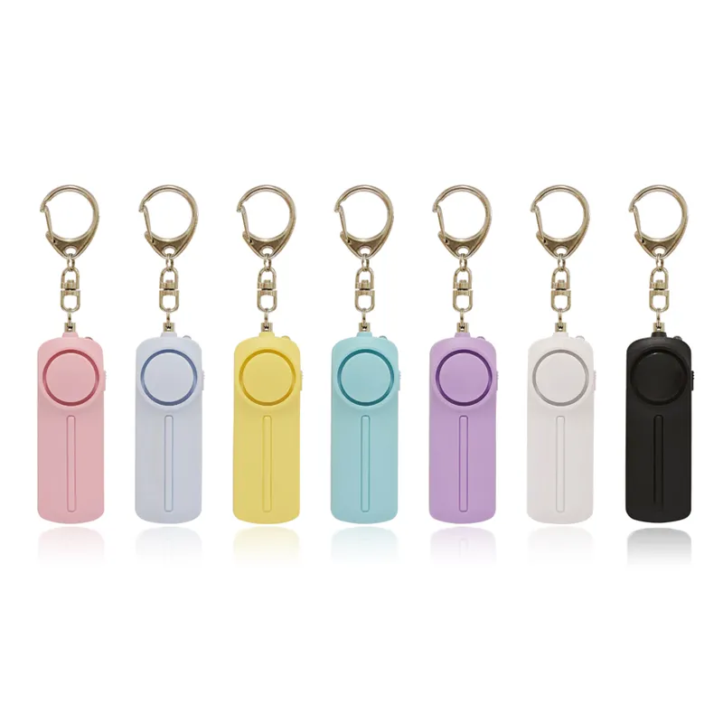 Promotional Gifts AAA Battery Sos Panic Button Personal Alarm Keychain for woman