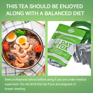 Chinaherbs Popular 14-Day <b>Slimming</b> <b>Tea</b> Organic Moringa Green <b>Tea</b> Natural Vitamin Rich Fat Burner <b>Tea</b> Bags - Product Image 2