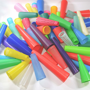 Serie de Bobinas para Teñido de Hilos, <span class=keywords><strong>Cono</strong></span> Botánico, Piezas de Repuesto para Maquinaria Textil, Tubo de Teñido Cilíndrico Fufu - Product Image 1