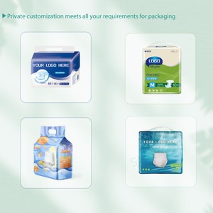 Pantalons pour adultes à absorption élevée, écologiques, ultra épais, jetables, à enfiler et à tirer, avec protection anti-fuite 3D, vente en gros - Product Image 4