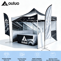 Tente de réception imperméable en tissu Oxford 300D de haute qualité avec structure en acier pour événements intérieurs/extérieurs 3x3M – Offre Spéciale
