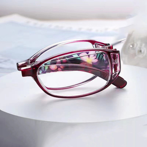 Offre Spéciale nouvelles lunettes de presbytie antidérapantes et anti-lumière bleue avec mode bicolore, simplicité adaptée aux personnes âgées - Product Image 1