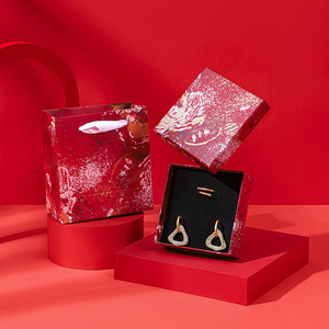 Custom Jewelry Packaging <b>Box</b> Irregular Ethnic Style Bracelet Earrings Ring Bracelet Pendant <b>Box</b> Jewelry Gift <b>Box</b> - Product Image 2