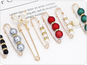 Broche de Aleación Multifuncional de Estilo Retro Chapado en Oro para Regalo de Boda, Compromiso, Fiesta, Decoración de Moda Unisex - Product Image 5