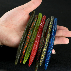 14cm 8.5g Fishing Soft Plastic Bait Soft Worm Lure