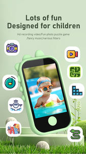 Dual Kamera Foto Video Musikspiele Handy Baby Kinder Smartphone Touchscreen Infantil Toy Smartphone - Product Image 2