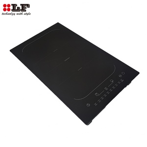 Estufa de Inducción Eléctrica de 2 Quemadores con Cubierta de Vidrio - Product Image 2