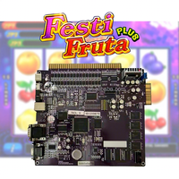 Jeu vidéo populaire Maker version espagnole Skill Game Juego De Tragamonedas Festi Fruta Plus HUGA pour machine de jeu de compétences horizontale