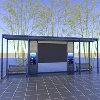 मंडम पैरा Coches 10X10 मौसम प्रतिरोध Methal Gazebos के रूप में Carports लहर प्रति पोर्टेबल धूप छांव के साथ गेराज चंदवा Gazebo
