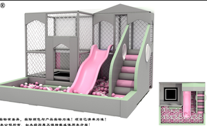 Centre de jeu commercial étiquette de jeu interactif porte équipement de terrain de jeu souple ensemble de gymnastique pour les enfants - Product Image 3