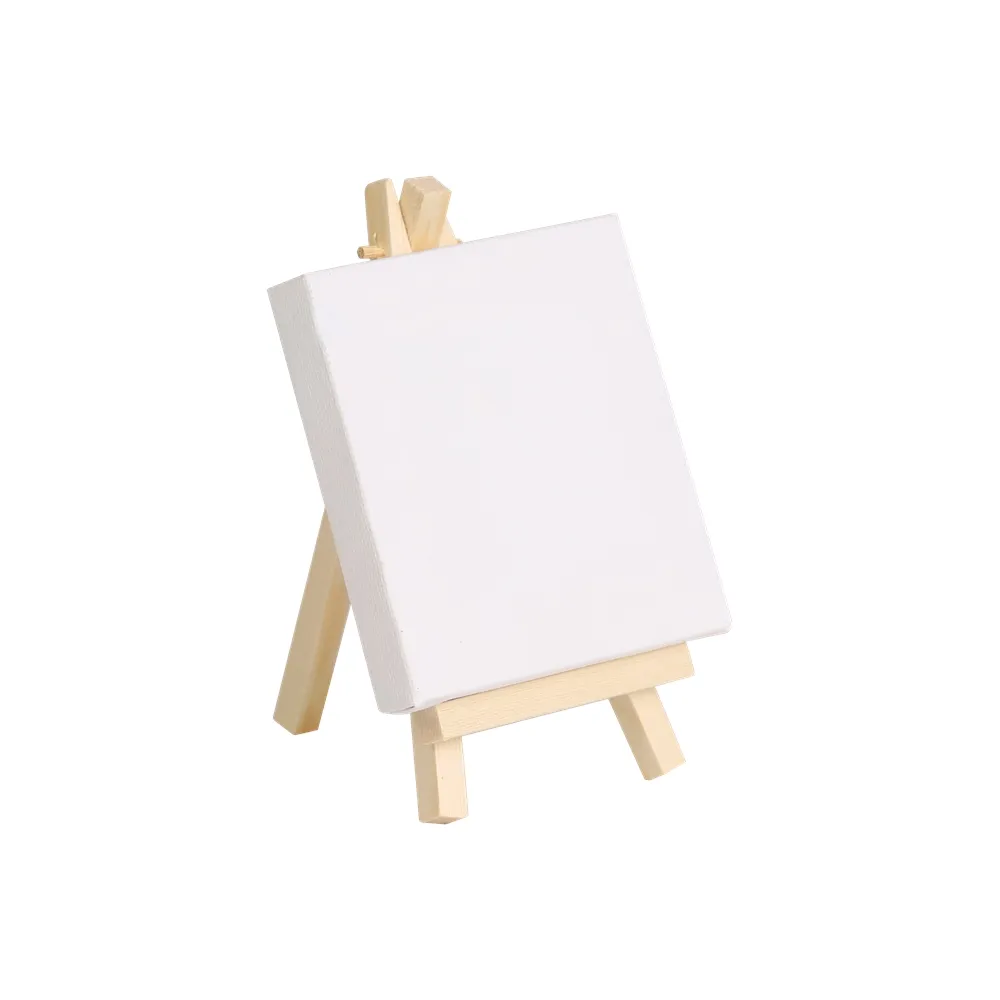 Cavalletto e schizzo su tela quadro Set per bambini pittura Pre stampata pittura su tela e cavalletto