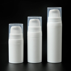 Custom logo Airless <b>Pump</b> <b>Bottle</b> White Plastic 30ml 50ml 80ml 100ml 120ml 150ml 200ml Airless Vacuum Cosmetic <b>Pump</b> <b>Bottle</b> - Product Image 4