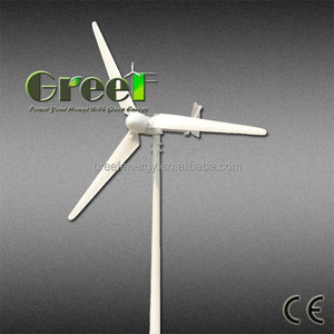 Pequeños Aerogeneradores de 1kw 24/48 Voltios para Uso en Jardín, Aerogenerador de Baja Velocidad en Venta, Fácil Instalación - Product Image 3
