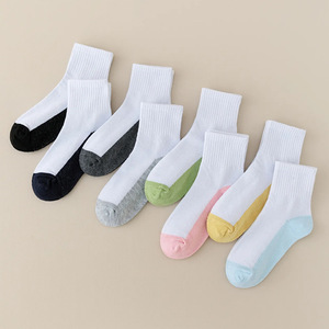 Wholesale Sublimation Blanks White Sport <strong>Custom</strong> Kids Polyester <strong>Socks</strong> for Christmas Gifts - Product Image 3