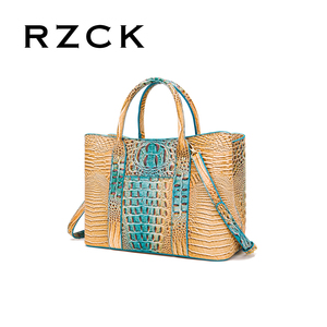 <span class=keywords><strong>Bolso</strong></span> de Mano RZCK, Diseño de Cocodrilo, Versátil, Nuevo, Retro, Bandolera, para Mujer - Product Image 4