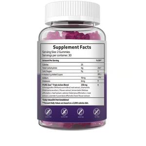 Caramelle Gommose Vegane alla Melatonina per un Sonno Migliore, Gusti Naturali alla Frutta, Supporto Erboristico per il Sonno, Integratore Calmante e Rilassante per il Benessere - Product Image 3