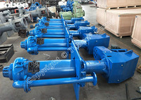 65-QV-SP Pompa Lumpur Vertikal Tahan Abrasi Kopling Langsung Pompa Sump Pompa Spindle Suku Cadang