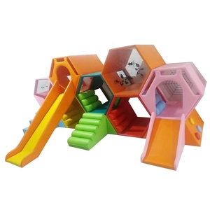 Glissière souple en nid d'abeille pour enfants, éponge pour nourrissons et tout-petits, escaliers anti-chocs, <span class=keywords><strong>escalade</strong></span> intérieure en cuir pour enfants - Product Image 2