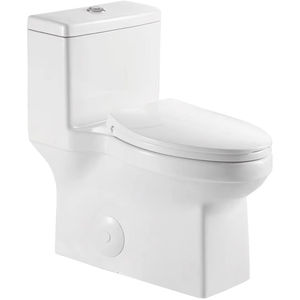 IBS Amérique du <span class=keywords><strong>Nord</strong></span> Approuvé EPA & CUPC One Piece Siphon <span class=keywords><strong>Nice</strong></span> Design Salle de bain Toilette sans monture - Product Image 1