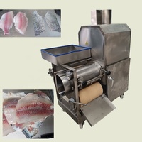 Machine de récolte de viande de poisson entièrement automatique / Machine de séparation et d'élimination des os / Machine à pâte de poisson