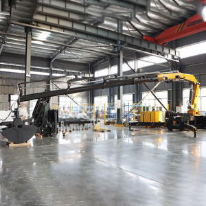 بيع المصنع مباشرة بوب رفع الصين 10 طن قابلة للطي ذراع شاحنة رافعة محمولة مع مسكة وركائز - Product Image 2