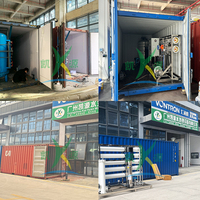 4000LPH sistem perawatan Air Ultra murni sistem RO terkemas tanaman air portabel untuk AdBlue Industrial