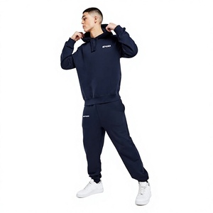 High Quality Casual <b>Women</b> Winter Hooded Solid 2-Piece Tracksuit Polyester/Cotton Blend Quick-Dry Breathable Lightweight Logo - Product Image 1