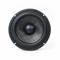 Samtronic 5.25 inç tam aralıklı monitör hoparlör Tweeter Woofer Kapton koni ASV alüminyum bobin cam elyaf koni