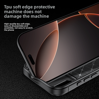 Coque Souple en Fibre de Carbone Beetle pour iPhone 17 Pro Max, 17 Air, 17e, 16 Pro Max, 16e, 15 Plus – Étui de Téléphone Antichoc avec Airbag, Design Uni