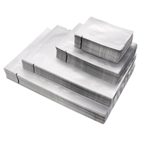 Sachet d'emballage plat recyclable en aluminium laminé sous vide, thermoscellable, pour aliments en conserve et chewing-gum, imprimé en héliogravure
