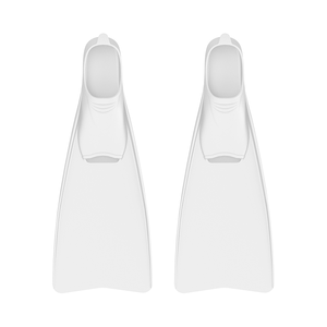 Aletas Cortas de Natación de Alta Calidad con Hoja de Goma TPR para Deportes Acuáticos, Buceo y Snorkel - Product Image 5