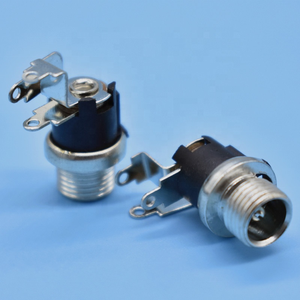 Dc 025m Soket Jack Dc 5.5X2.1 Mm, Soket Listrik Dc 3 Pin Maksimal <span class=keywords><strong>5.5Mm</strong></span> 2.5Mm 2.1 Mm Konektor Dc 025M - Product Image 3