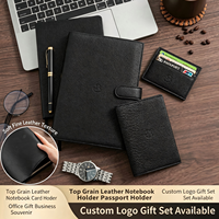 Carnet de notes A5 personnalisé en cuir pleine fleur avec fermeture magnétique et attache pour stylo, idéal pour l'écriture, la planification et comme cadeau d'affaires