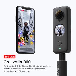 En stock <span class=keywords><strong>Insta</strong></span> 360 <span class=keywords><strong>X2</strong></span> Cámara de Acción 5,7 K VR vídeo 10M impermeable <span class=keywords><strong>Insta</strong></span> 360 <span class=keywords><strong>X2</strong></span> bolsillo Panorama bajo el agua casco Pro Spo - Product Image 5