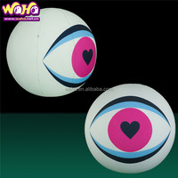 Ballon géant pour globe oculaire Décoration d'Halloween lumières pour globe oculaire