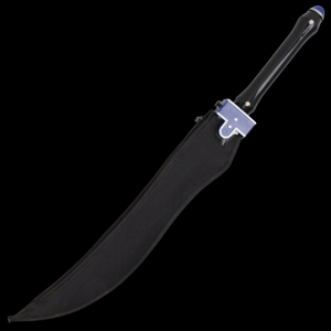Épée noire de Joshua Bright, The Legend of Heroes, avec fourreau en cuir, pour collection et décoration - Product Image 5