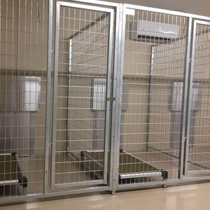 Verschillende Grootte Indoor Outdoor Hondenbox Grootgebracht Hond Loopt Gegalvaniseerd Metaal Sterke Hondenkennel (XMM-25318) - Product Image 1