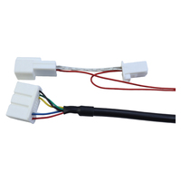 Faisceau de câblage de connecteur OBD/OBD2/OBDII J1962 personnalisé avec Molex 4PIN 6PIN 12PIN pour une utilisation automobile