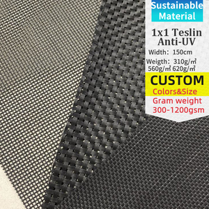 Starunk teslin PVC lưới vải đồ nội thất ghế bọc bọc vải ngoài trời tái chế <span class=keywords><strong>polyester</strong></span> không thấm nước 1*1 dệt lưới - Product Image 6