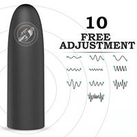 Fernbedienbare Vibratoren 10 Geschwindigkeiten Wasserdicht Weiblicher Klitoris-Masturbator Mini Bullet Finger-Vibrator Sexspielzeug für Frauen