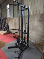 Machine à câbles multifonctionnelle pour la maison, machine à tractions verticales avec pile de poids, équipement d'entraînement complet pour le corps